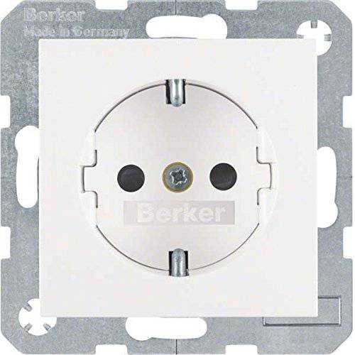 Berker 41231909 Steckdose SCHUKO mit erhöhtem Berührungsschutz S.1/B.3/B.7 polarweiß matt Mesch Shop Berker 41231909 Steckdose SCHUKO mit erhöhtem Berührungsschutz S.1/B.3/B.7 polarweiß matt Mesch Shop